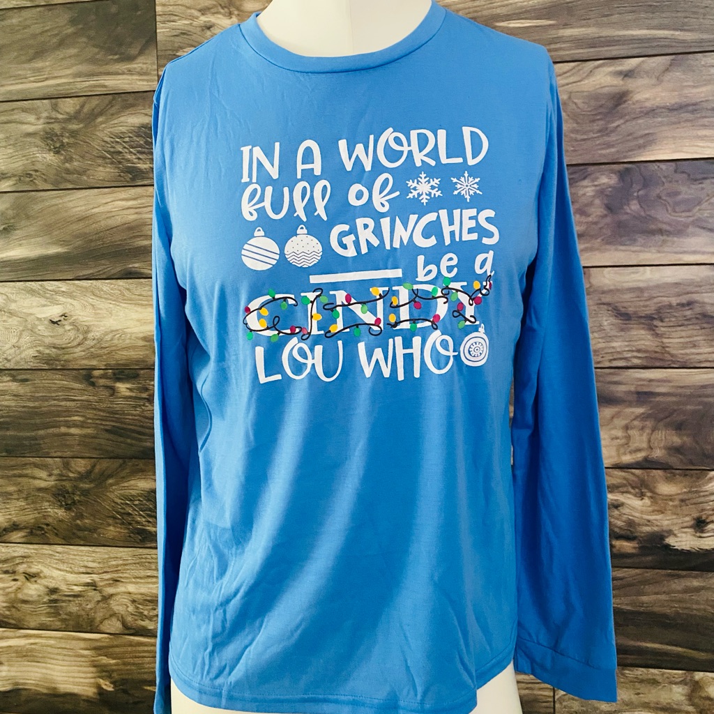 Nwot Women’s Cindy Lou Christmas Long Sleeve